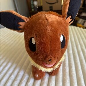 Build-A-Bear Brown and Cream Plush Pokémon Eevee Style